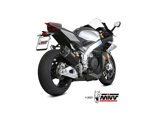 MIVV SR-1 ΤΕΛΙΚΌ ΕΞΆΤΜΙΣΗΣ APRILIA RSV4R TUONO V4 2021-2024 BLACK TITANIUM