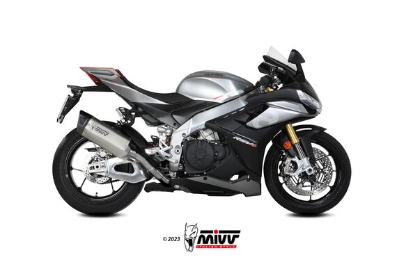 MIVV SR-1 ΤΕΛΙΚΌ ΕΞΆΤΜΙΣΗΣ APRILIA RSV4R TUONO V4 2021-2024 TITANIUM
