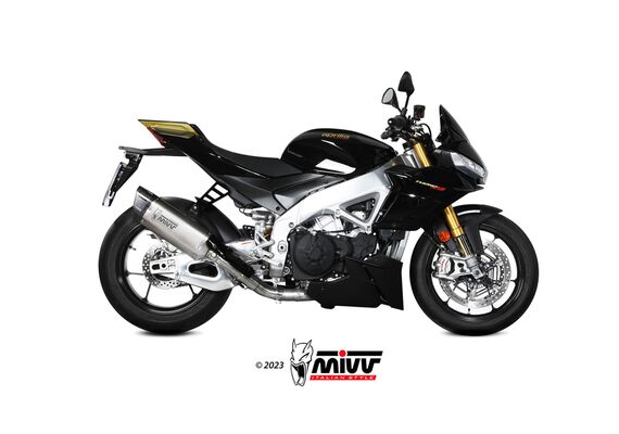 MIVV SR-1 ΤΕΛΙΚΌ ΕΞΆΤΜΙΣΗΣ APRILIA RSV4R TUONO V4 2021-2024 TITANIUM