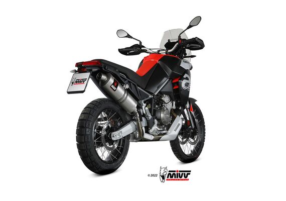 MIVV DAKAR ΤΕΛΙΚΌ ΕΞΆΤΜΙΣΗΣ APRILIA TUAREG 660 2022-2024 ST. STEEL