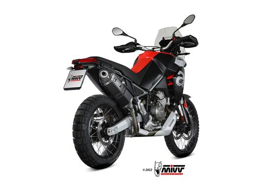 MIVV SPEED EDGE ΤΕΛΙΚΌ ΕΞΆΤΜΙΣΗΣ APRILIA TUAREG 660 2022-2024 BLACK