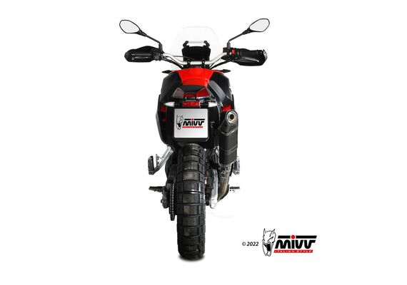 MIVV SPEED EDGE ΤΕΛΙΚΌ ΕΞΆΤΜΙΣΗΣ APRILIA TUAREG 660 2022-2024 BLACK