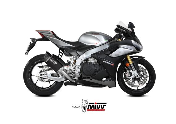 MIVV SR-1 ΤΕΛΙΚΌ ΕΞΆΤΜΙΣΗΣ APRILIA RSV4R TUONO V4 2021-2024 BLACK TITANIUM