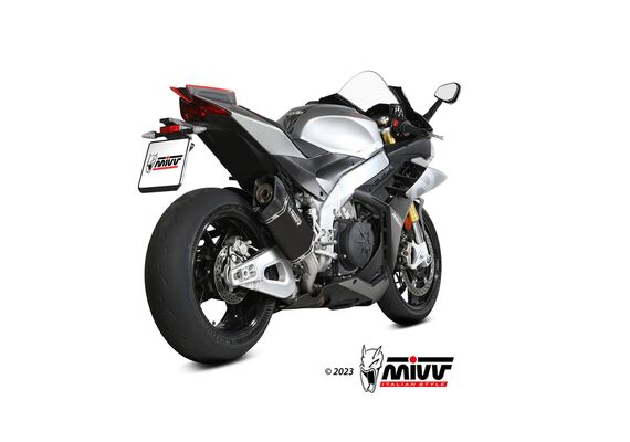 MIVV SR-1 ΤΕΛΙΚΌ ΕΞΆΤΜΙΣΗΣ APRILIA RSV4R TUONO V4 2021-2024 BLACK TITANIUM