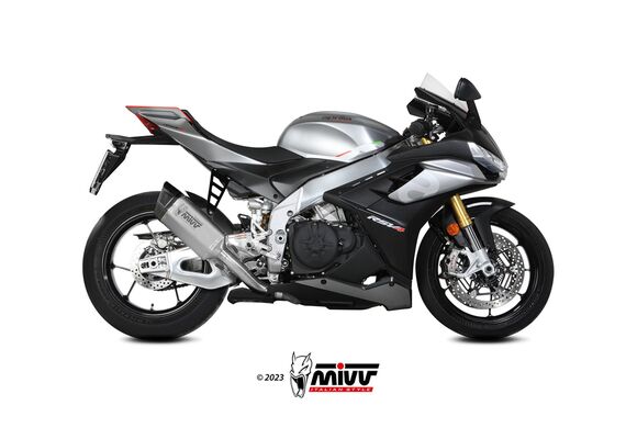 MIVV SR-1 ΤΕΛΙΚΌ ΕΞΆΤΜΙΣΗΣ APRILIA RSV4R TUONO V4 2021-2024 TITANIUM