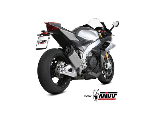 MIVV SR-1 ΤΕΛΙΚΌ ΕΞΆΤΜΙΣΗΣ APRILIA RSV4R TUONO V4 2021-2024 TITANIUM