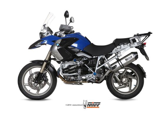 MIVV SPEED EDGE ΤΕΛΙΚΌ ΕΞΆΤΜΙΣΗΣ BMW R 1200 GS / ADVENTURE 2004-2007 ST. STEEL