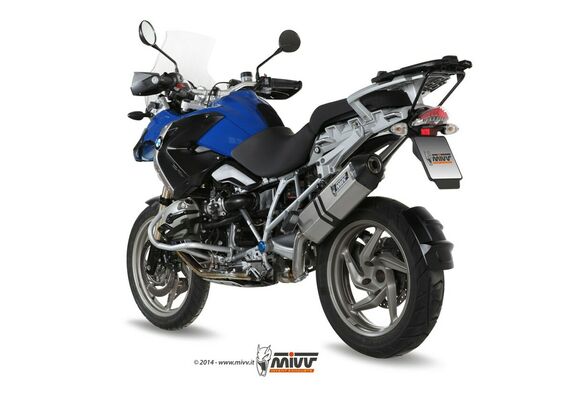 MIVV SPEED EDGE ΤΕΛΙΚΌ ΕΞΆΤΜΙΣΗΣ BMW R 1200 GS / ADVENTURE 2004-2007 ST. STEEL