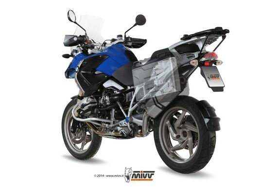 MIVV SPEED EDGE ΤΕΛΙΚΌ ΕΞΆΤΜΙΣΗΣ BMW R 1200 GS / ADVENTURE 2004-2007 ST. STEEL