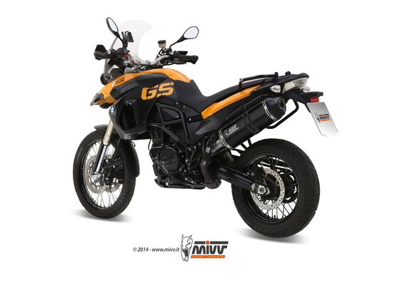 MIVV SPEED EDGE ΤΕΛΙΚΌ ΕΞΆΤΜΙΣΗΣ BMW F 800 GS F 650 GS 2008-2017 BLACK