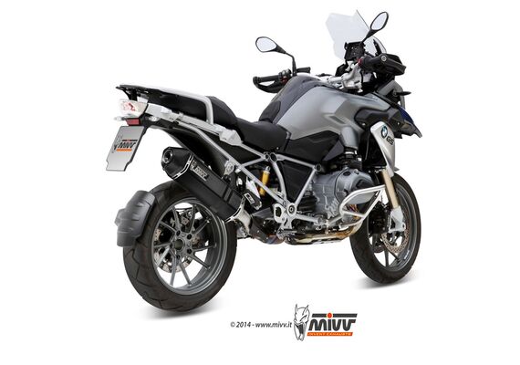 MIVV SPEED EDGE ΤΕΛΙΚΌ ΕΞΆΤΜΙΣΗΣ BMW R 1200 GS / ADVENTURE 2013-2018 BLACK