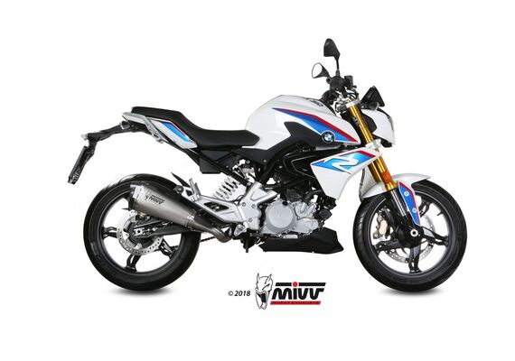 MIVV DELTA RACE ΟΛΌΣΩΜΗ ΕΞΆΤΜΙΣΗ BMW G 310 R 2018-2024 ST. STEEL