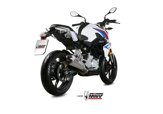 MIVV DELTA RACE ΟΛΌΣΩΜΗ ΕΞΆΤΜΙΣΗ BMW G 310 R 2018-2024 ST. STEEL