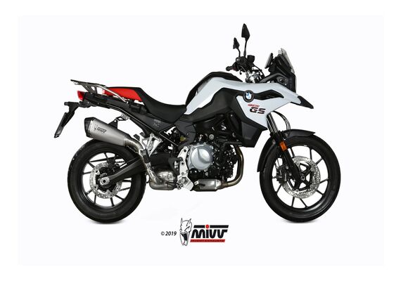 MIVV DELTA RACE ΤΕΛΙΚΌ ΕΞΆΤΜΙΣΗΣ BMW F 750 GS F 850 GS 2018-2023 ST. STEEL