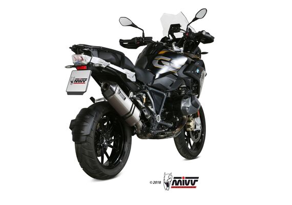 MIVV SPEED EDGE ΤΕΛΙΚΌ ΕΞΆΤΜΙΣΗΣ BMW R 1250 GS / ADVENTURE 2019-2023 ST. STEEL