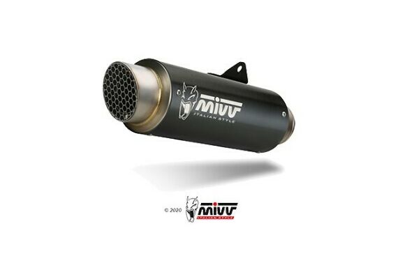 MIVV GPPRO ΟΛΌΣΩΜΗ ΕΞΆΤΜΙΣΗ BMW G 310 GS 2017-2024 BLACK