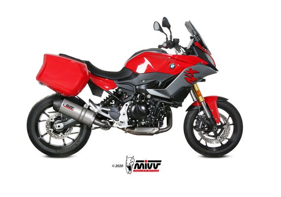MIVV OVAL ΤΕΛΙΚΌ ΕΞΆΤΜΙΣΗΣ BMW F 900 XR 2020-2024 TITANIUM