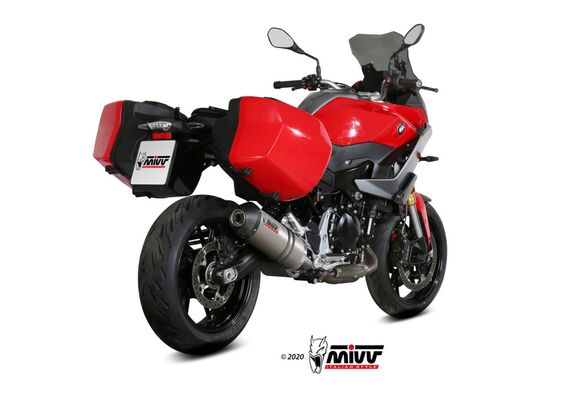 MIVV OVAL ΤΕΛΙΚΌ ΕΞΆΤΜΙΣΗΣ BMW F 900 XR 2020-2024 TITANIUM