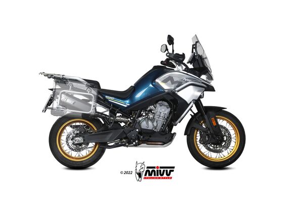 MIVV SPEED EDGE ΤΕΛΙΚΌ ΕΞΆΤΜΙΣΗΣ CF MOTO 800MT 2022-2024 BLACK