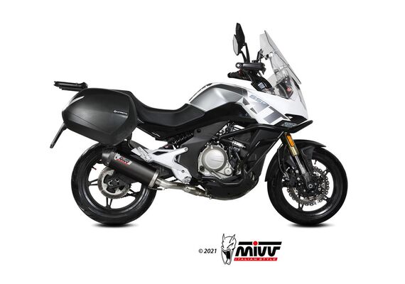 MIVV OVAL ΤΕΛΙΚΌ ΕΞΆΤΜΙΣΗΣ CF MOTO 650MT 2021-2024 BLACK