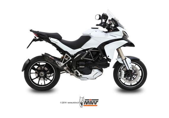 MIVV SUONO ΤΕΛΙΚΌ ΕΞΆΤΜΙΣΗΣ DUCATI MULTISTRADA 1200 2010-2014 BLACK
