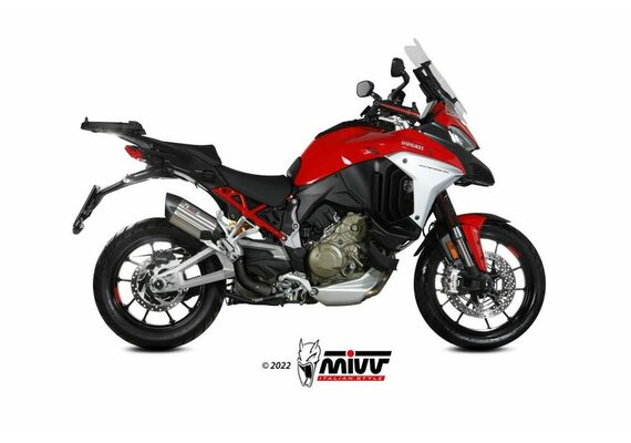 MIVV SUONO ΤΕΛΙΚΌ ΕΞΆΤΜΙΣΗΣ DUCATI MULTISTRADA V4 2021-2024 ST. STEEL
