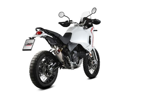 MIVV DAKAR ΤΕΛΙΚΌ ΕΞΆΤΜΙΣΗΣ DUCATI DESERT X 2022-2024 TITANIUM