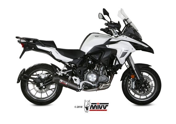 MIVV OVAL ΤΕΛΙΚΌ ΕΞΆΤΜΙΣΗΣ BENELLI TRK 502 2017-2024 CARBON