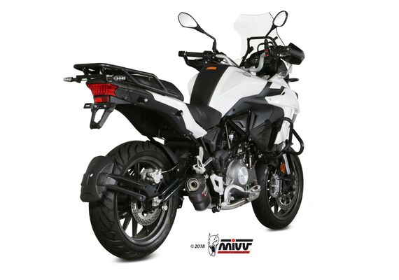 MIVV OVAL ΤΕΛΙΚΌ ΕΞΆΤΜΙΣΗΣ BENELLI TRK 502 2017-2024 CARBON