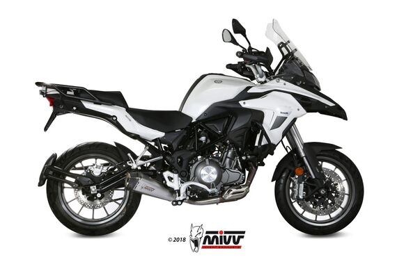 MIVV DELTA RACE ΤΕΛΙΚΌ ΕΞΆΤΜΙΣΗΣ BENELLI TRK 502 2017-2024 ST. STEEL