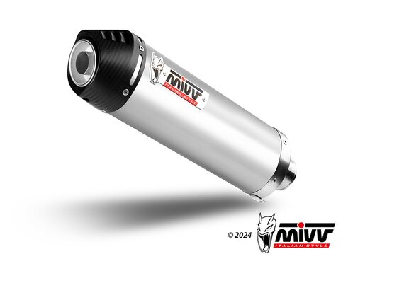 MIVV OVAL ΤΕΛΙΚΌ ΕΞΆΤΜΙΣΗΣ BENELLI TRK 502 X 2018-2024 TITANIUM