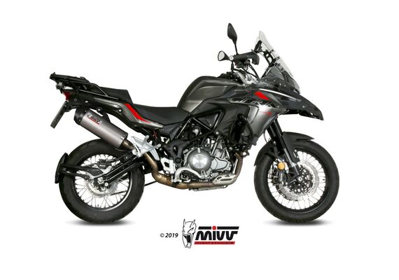 MIVV OVAL ΤΕΛΙΚΌ ΕΞΆΤΜΙΣΗΣ BENELLI TRK 502 X 2018-2024 TITANIUM