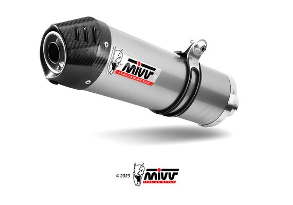 MIVV OVAL ΤΕΛΙΚΌ ΕΞΆΤΜΙΣΗΣ BENELLI TRK 702 X 2023-2024 ST. STEEL