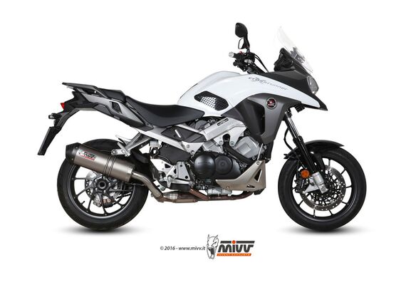 MIVV OVAL ΤΕΛΙΚΌ ΕΞΆΤΜΙΣΗΣ HONDA CROSSRUNNER 800 2015-2020 TITANIUM