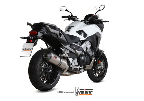 MIVV OVAL ΤΕΛΙΚΌ ΕΞΆΤΜΙΣΗΣ HONDA CROSSRUNNER 800 2015-2020 TITANIUM