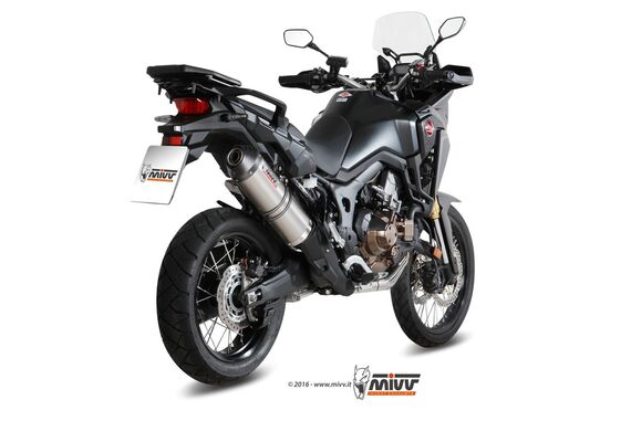 MIVV OVAL ΤΕΛΙΚΌ ΕΞΆΤΜΙΣΗΣ HONDA CRF 1000 L AFRICA TWIN 2016-2019 TITANIUM