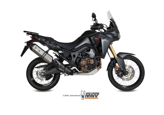 MIVV SPEED EDGE ΤΕΛΙΚΌ ΕΞΆΤΜΙΣΗΣ HONDA CRF 1000 L AFRICA TWIN 2016-2019 ST. STEEL