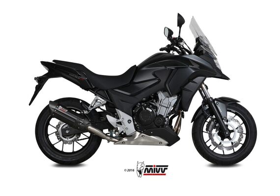 MIVV SUONO ΤΕΛΙΚΌ ΕΞΆΤΜΙΣΗΣ HONDA CB 500 X 2016 BLACK