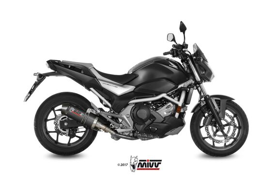 MIVV OVAL ΤΕΛΙΚΌ ΕΞΆΤΜΙΣΗΣ HONDA NC 750 S / X INTEGRA 750 2016-2022 CARBON