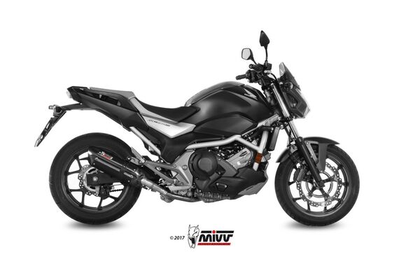 MIVV SUONO ΤΕΛΙΚΌ ΕΞΆΤΜΙΣΗΣ HONDA NC 750 S / X INTEGRA 750 2016-2022 BLACK