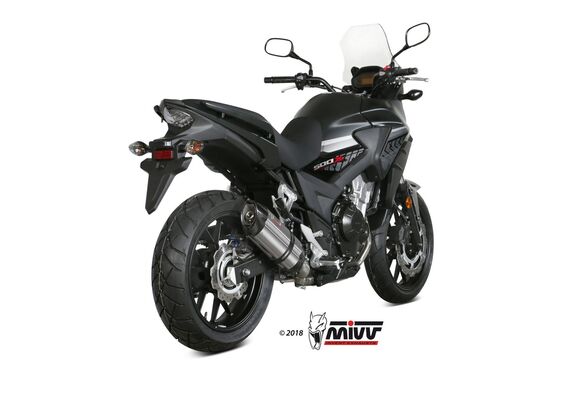 MIVV SUONO ΤΕΛΙΚΌ ΕΞΆΤΜΙΣΗΣ HONDA CB 500 X 2017-2020 ST. STEEL