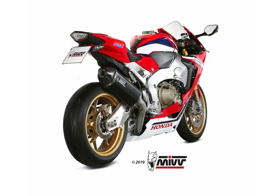 MIVV SPEED EDGE ΤΕΛΙΚΌ ΕΞΆΤΜΙΣΗΣ HONDA CBR 1000 RR 2017-2019 BLACK