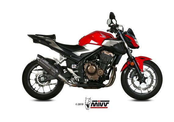 MIVV SUONO ΤΕΛΙΚΌ ΕΞΆΤΜΙΣΗΣ HONDA CB 500 F 2019-2023 BLACK