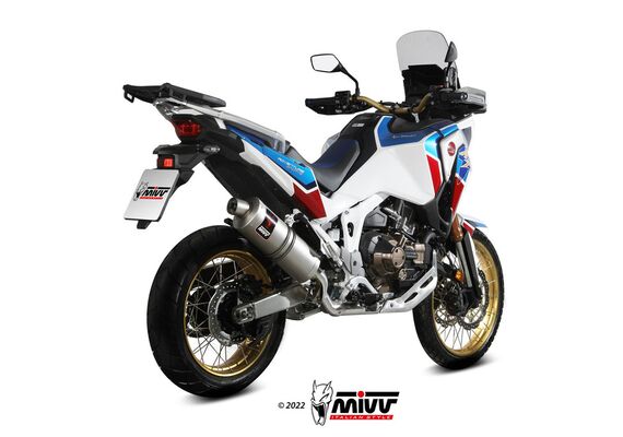 MIVV DAKAR ΤΕΛΙΚΌ ΕΞΆΤΜΙΣΗΣ HONDA CRF 1100 L AFRICA TWIN 2020-2023 ST. STEEL