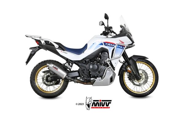 MIVV OVAL ΤΕΛΙΚΌ ΕΞΆΤΜΙΣΗΣ HONDA XL750 TRANSALP 2023-2024 ST. STEEL