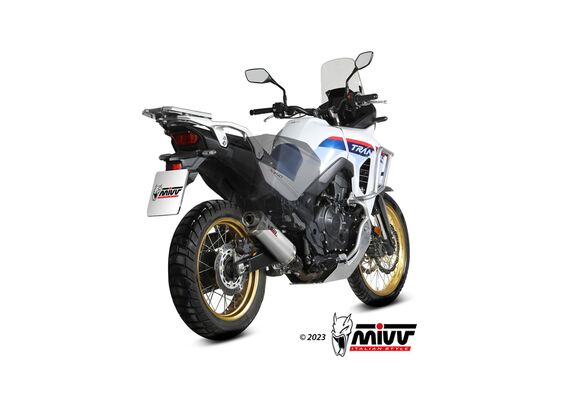 MIVV OVAL ΤΕΛΙΚΌ ΕΞΆΤΜΙΣΗΣ HONDA XL750 TRANSALP 2023-2024 ST. STEEL