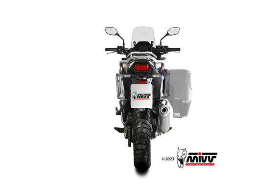 MIVV OVAL ΤΕΛΙΚΌ ΕΞΆΤΜΙΣΗΣ HONDA XL750 TRANSALP 2023-2024 ST. STEEL