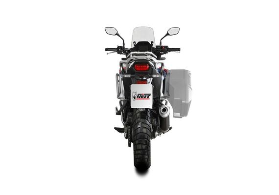 MIVV OVAL ΤΕΛΙΚΌ ΕΞΆΤΜΙΣΗΣ HONDA XL750 TRANSALP 2023-2024 BLACK