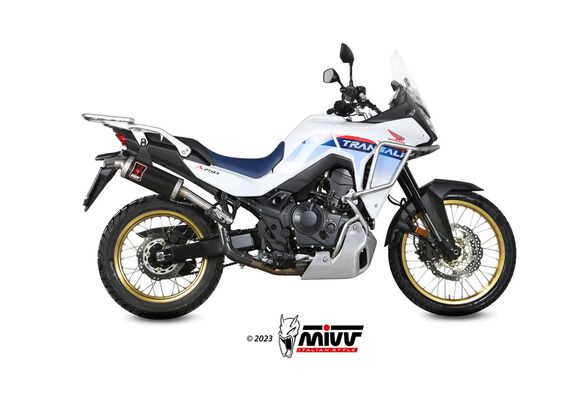 MIVV DAKAR ΤΕΛΙΚΌ ΕΞΆΤΜΙΣΗΣ HONDA XL750 TRANSALP 2023-2024 BLACK