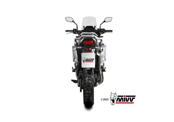 MIVV DAKAR ΤΕΛΙΚΌ ΕΞΆΤΜΙΣΗΣ HONDA XL750 TRANSALP 2023-2024 ST. STEEL